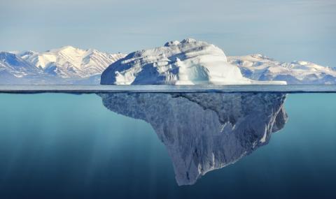 Огромен айсберг се откъсна от Антарктида - 1