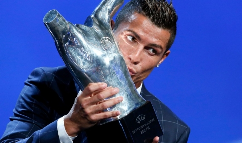 Роналдо бе избран за играч номер 1 на Европа - 1