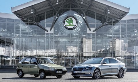 Volkswagen и Škoda празнуват сребърна сватба - 1