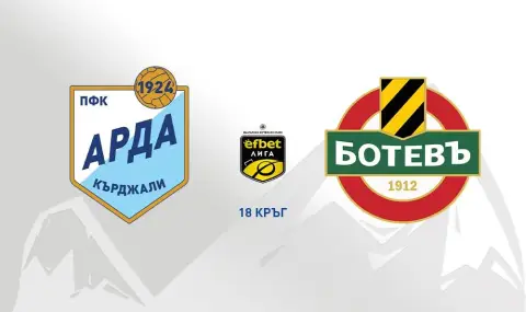 Съседите в класирането Арда и Ботев Пловдив се изправят един срещу друг в Кърджали - 1