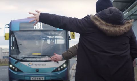 Шотландия ще вкара в употреба първия в света автономен автобус (ВИДЕО) - 1