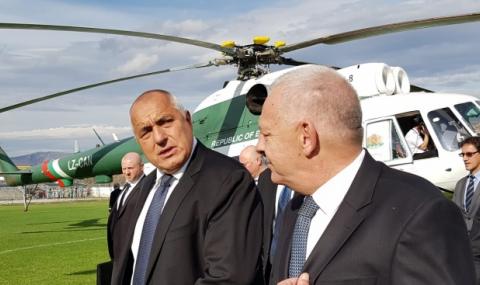 Премиерът летя до Сърбия с хеликоптер ВИДЕО - 1