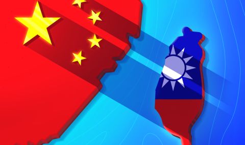 Китайски и тайвански военни кораби са застанали лице в лице в Тайванския проток - 1