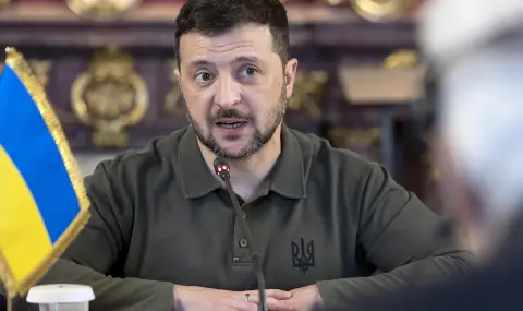 Зеленски на официална визита в Рим - 1