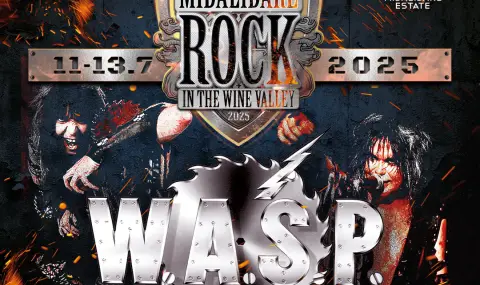 W.A.S.P. са втория хедлайнер на фестивала Midalidare Rock In The Wine Valley 2025 - 1