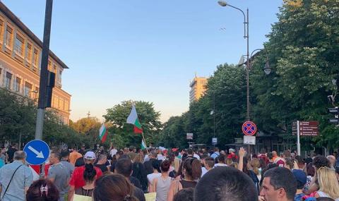 Без напрежение на протеста във Варна - 1