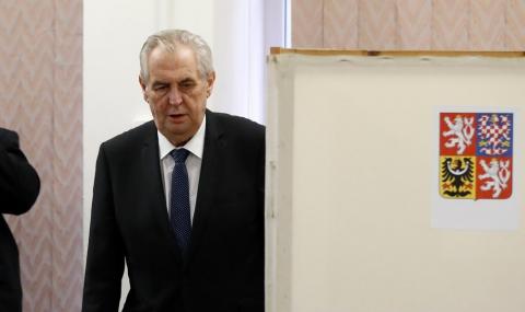 Милош Земан остава президент на Чехия - 1