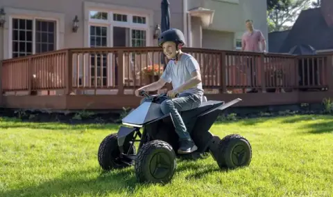 Tesla върна в продажба детско ATV в стила на електрическия пикап Cybertruck  - 1