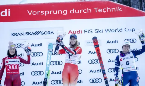 Камий Раст триумфира с първа победа в гигантския слалом за Световната купа  - 1