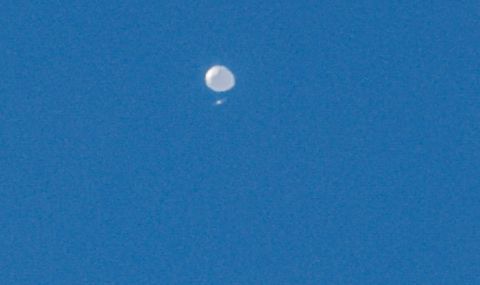 САЩ свалиха с ракета китайския балон (ВИДЕО) - 1