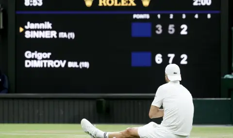 Стана ясно колко дълго ще отсъства Григор Димитров от кортовете - 1