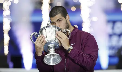 Карлос Алкарас изненада феновете - вече е пепеляво рус (СНИМКА) - 1