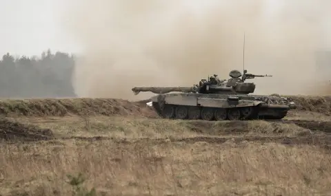 Heavy armored collision in the Kursk region! Ukrainians use Polish Twardy tanks against the Russians  - 1