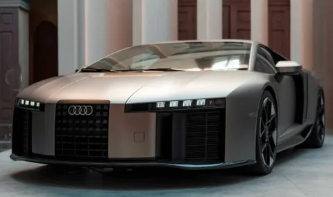 Audi изкара хибридния суперавтомобил Nuvolari в Италия - 1