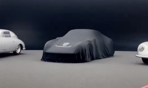 Porsche загатна за мистериозен концепт по случай своята 75-та годишнина (ВИДЕО) - 1