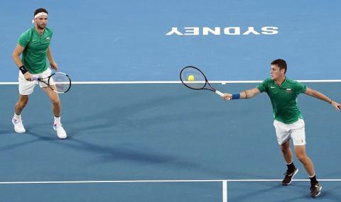 България загуби от Белгия на ATP Cup след драма и тайбрек - 1
