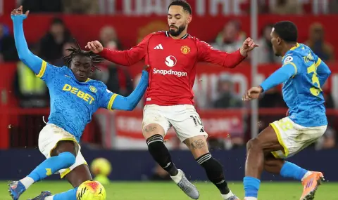 Манчестър Юнайтед се препъна срещу аутсайдера Уулвърхемптън - 1