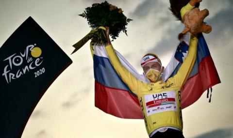 Тадей Погачар спечели "Тур дьо Франс" - 1