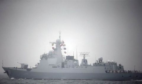 Китай инспектира кораби в Тайванския пролив - 1