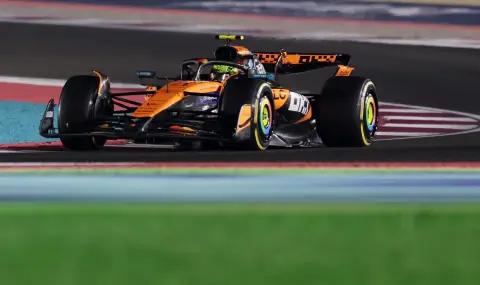 Ландо Норис блести с най-добро време преди решаващия финал на Формула 1 в Абу Даби - 1