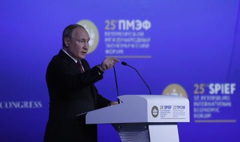 Путин: Руската икономика вероятно ще се свие с 2,5 на сто през 2022 г., но надминава очакванията  - 1