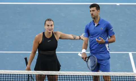 Арина Сабаленка танцува, Новак Джокович я имитира - ВИДЕО - 1