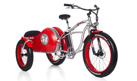 Електрически велосипед с кош - 1
