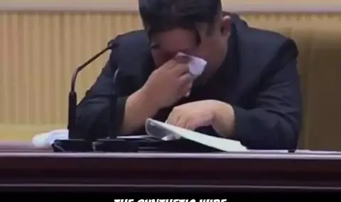 Ким Чен-ун се разплака по време на доклад за ниската раждаемост в Северна Корея ВИДЕО - 1