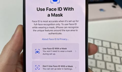 Face ID вече работи и с маска  - 1
