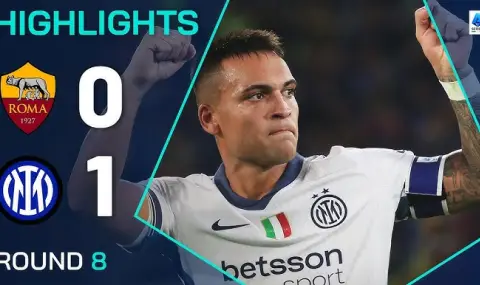 Lautaro Martinez gave Inter a fourth consecutive victory against Roma  - 1