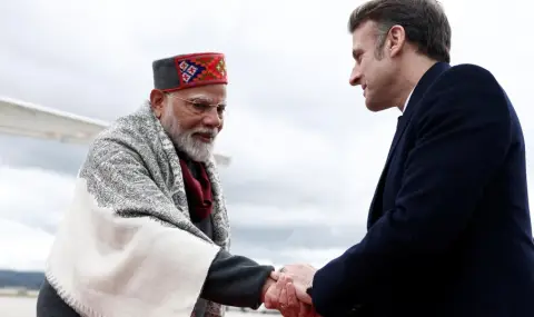 Макрон представи на Моди резултатите от работата на Зеленски и "коалицията на желаещите" - 1