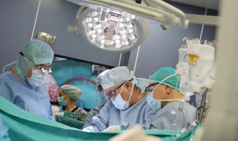 Първа чернодробна трансплантация във ВМА за 2024 година