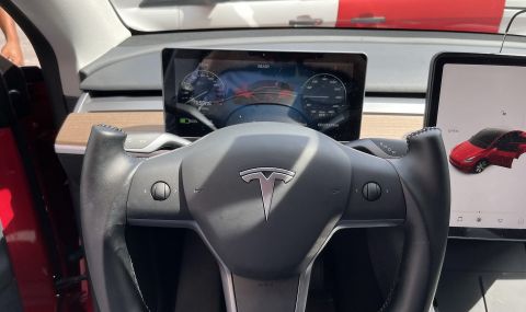 Собственик на Tesla отряза волана си, за да е в крак с модата - 1