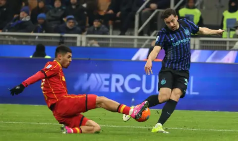 Интер триумфира с минимален успех над Лече и затвърди лидерската си позиция в Серия А - 1