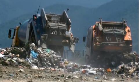 Пожар на сметището край Дупница - 1