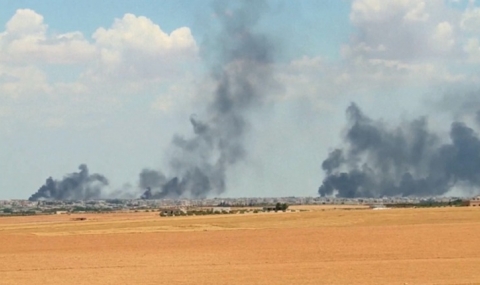 Турската артилерия порази „Ислямска държава“ - 1