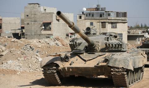 Сирийската армия влезе в Манбидж - 1