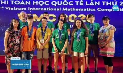 12 медала за България от престижна математическа олимпиада - 1