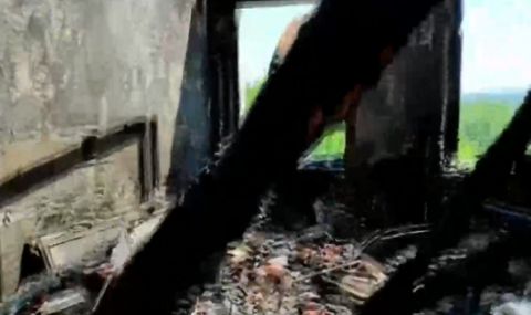 Мълния подпали училище във Видинско, изгоря голяма част от покрива  - 1
