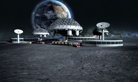 Как ще изглежда базата на НАСА на Луната?  - 1
