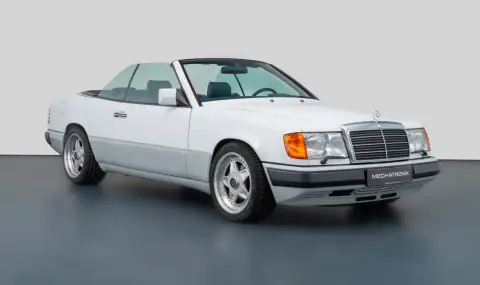 Продава се уникален Mercedes W124 на цената на ново Ferrari - 1