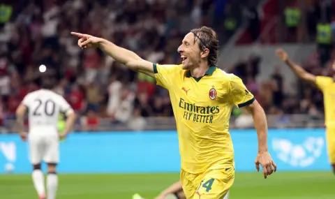 Дебютен гол на Модрич донесе победа на Милан над Болоня - 1