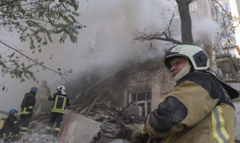 Поне един загинал и трима ранени при последната руска атака срещу Киев - 1