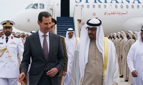 Президентът Башар Ал-Асад пристигна на официално посещение в ОАЕ - 1