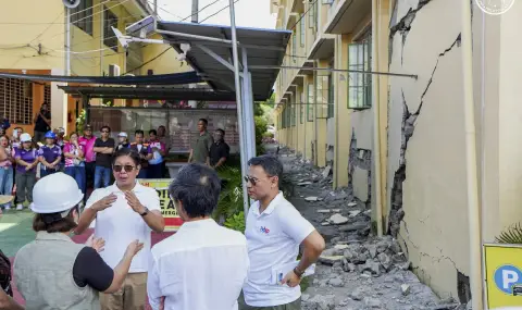 47 загинали и стотици ранени след опустошителното земетресение във Филипините - 1