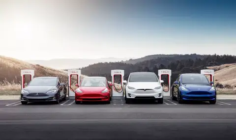 Tesla ще похарчи 500 млн. долара за повече зарядни станции - 1