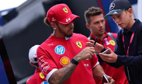 Шефът на Ferrari за Хамилтън: Той не е демотивиран - 1