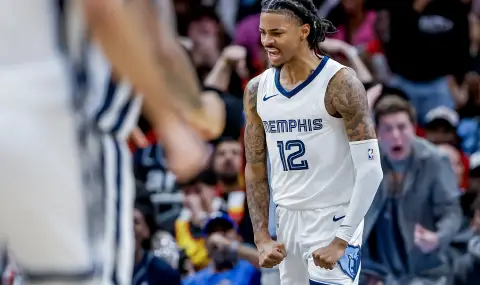 Джа Морант от Мемфис Гризлис пропуска няколко седмици заради нова травма - 1