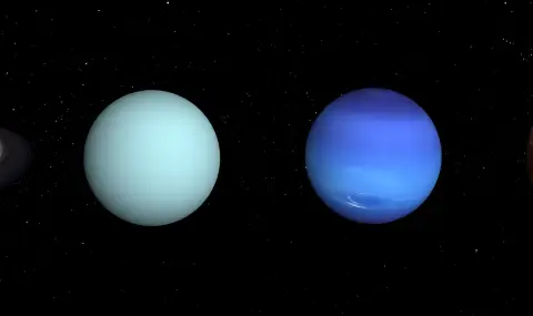 Показаха за пръв път истинските цветове на Уран и Нептун (СНИМКИ) - 1