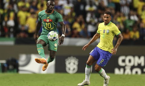 Садио Мане изигра своя мач №100 за Сенегал и вкара два гола - 1